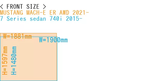 #MUSTANG MACH-E ER AWD 2021- + 7 Series sedan 740i 2015-